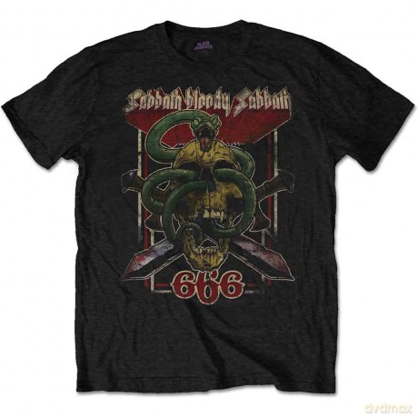 Black Sabbath: Men's Tee: Bloody Sabbath 666 (X-Large)
