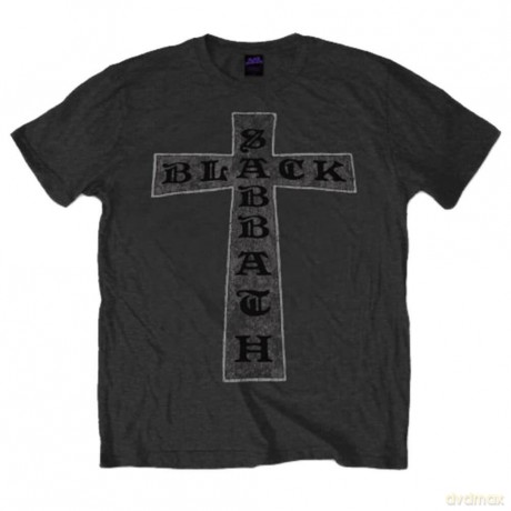 Black Sabbath: Men's Tee: Cross (Large)
