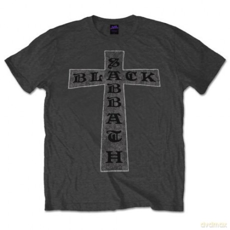 Black Sabbath: Men's Tee: Cross (X-Large)