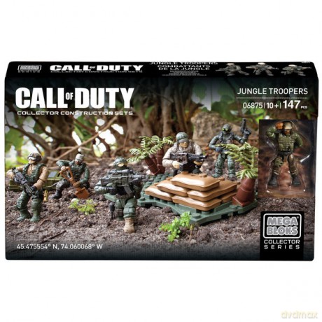 MEGA BLOKS CoD Jungle Troopers [KLOCKI]