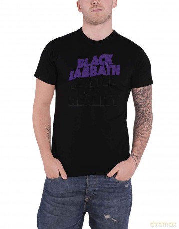 Black Sabbath: Men's Tee: Masters of Reality Album (Back Print) (Small)