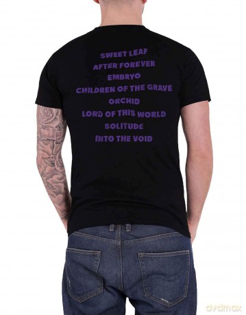 Black Sabbath: Men's Tee: Masters of Reality Album (Back Print) (XX-Large)