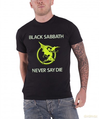 Black Sabbath: Men's Tee: Never Say Die (Medium)