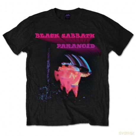 Black Sabbath: Men's Tee: Paranoid Motion Trails (Medium)