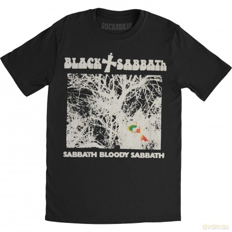 Black Sabbath: Men's Tee: Sabbath Bloody Sabbath Vintage (Large)