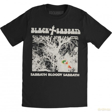 Black Sabbath: Men's Tee: Sabbath Bloody Sabbath Vintage (Medium)