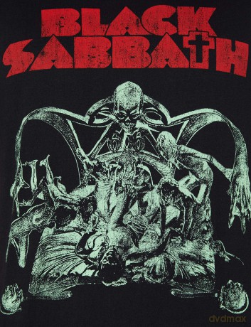 Black Sabbath: Men's Tee: Sabbath Cut-out (X-Large)