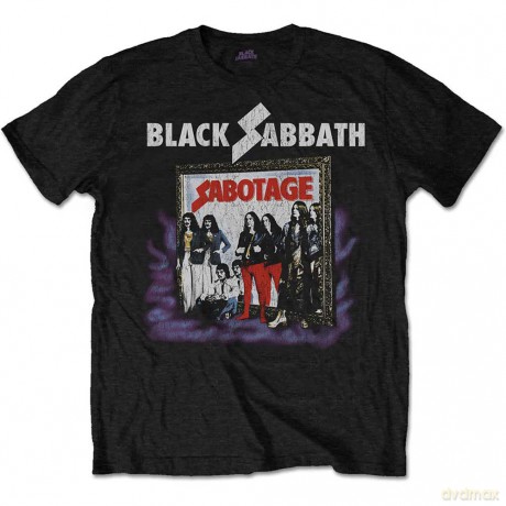 Black Sabbath: Men's Tee: Sabotage Vintage (Small)