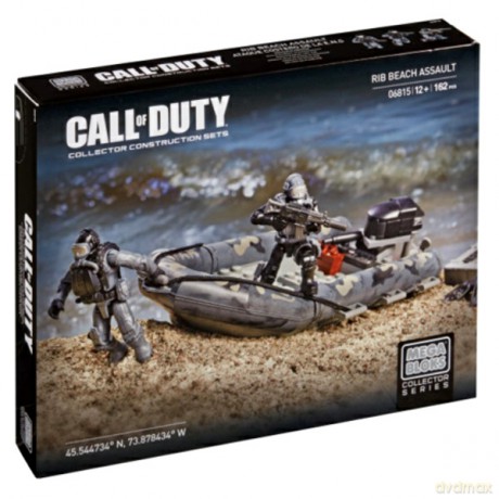 MEGA BLOKS CoD RIB Beach Assault [KLOCKI]