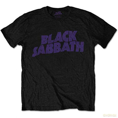 Black Sabbath: Men's Tee: Wavy Logo Vintage (Small)