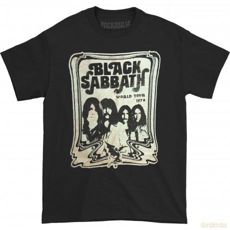 Black Sabbath: Men's Tee: World Tour 1978 (Large)