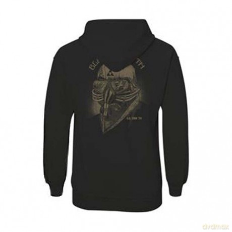 Black Sabbath: Men's Zipped Hoodie: Tour 1978 with Back Printing (Large)