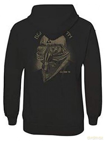 Black Sabbath: Men's Zipped Hoodie: Tour 1978 with Back Printing (Small)