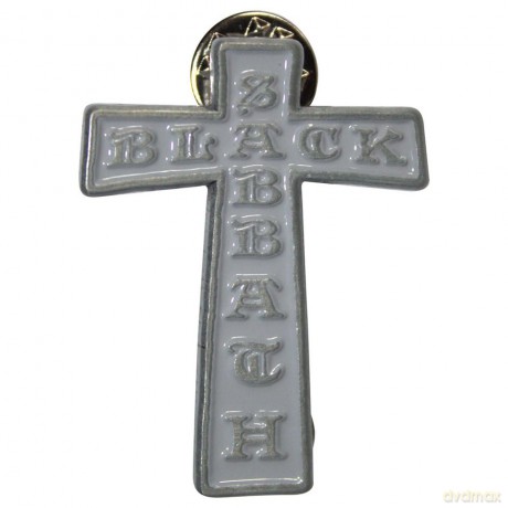 Black Sabbath: Pin Badge: Cross