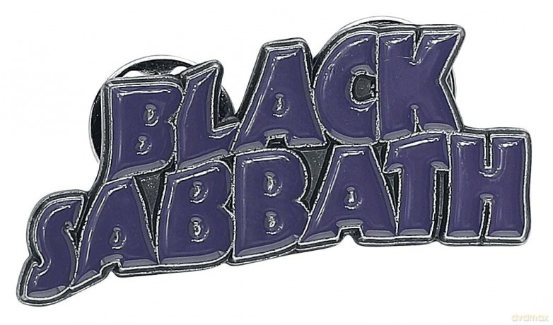 Black Sabbath: Pin Badge: Purple Logo