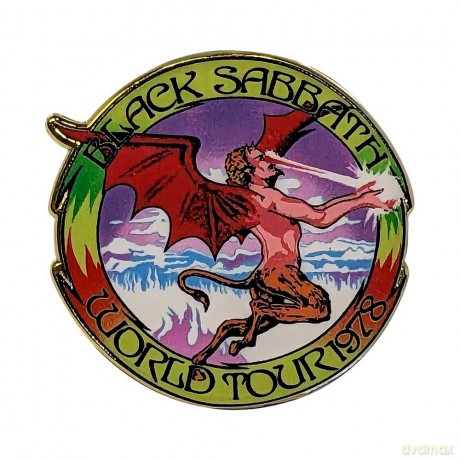 Black Sabbath: Pin Badge: World Tour 1978