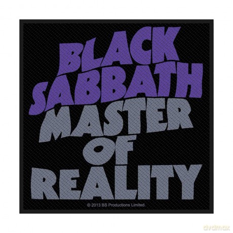 Black Sabbath: Standard Patch: Master Of Reality
