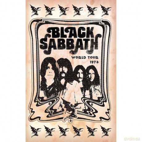 Black Sabbath: Textile Poster: World Tour 1978