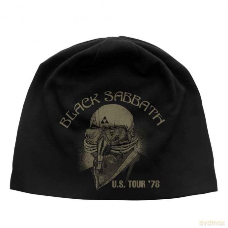 Black Sabbath: Unisex Beanie Hat: Us Tour '78 JD Print (Black)