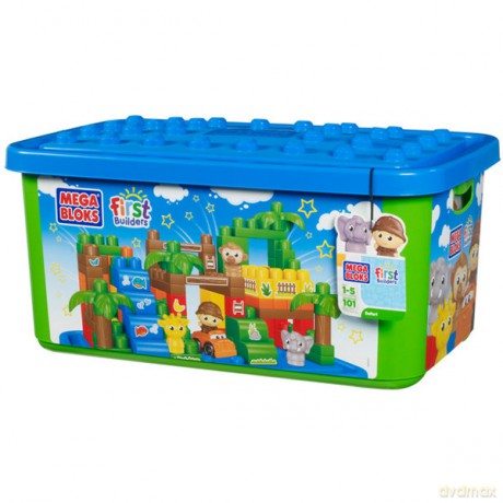 MEGA BLOKS Duże pudełko Safari [KLOCKI]