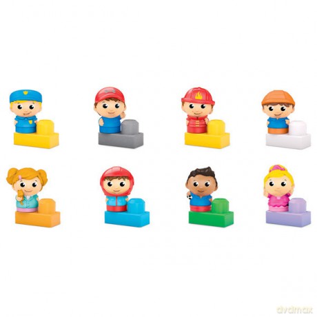 MEGA BLOKS Figurki z klockiem mix [KLOCKI]