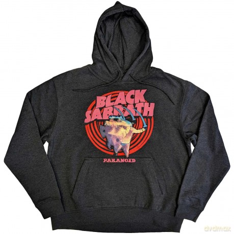 Black Sabbath: Unisex Pullover Hoodie: Paranoid (Charcoal Grey) (Medium)