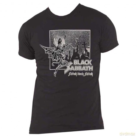 Black Sabbath: Unisex T-Shirt: Bloody Sabbath (Black) (Large)