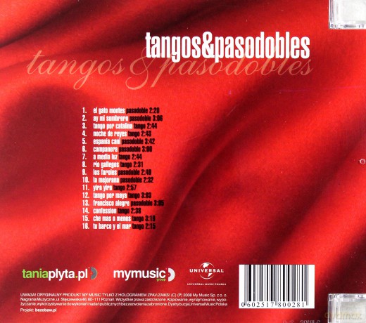 Szkoła Tańca: Tangos I Pasodobles [CD]