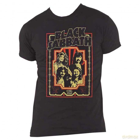 Black Sabbath: Unisex T-Shirt: Est 1968 (Black) (Large)