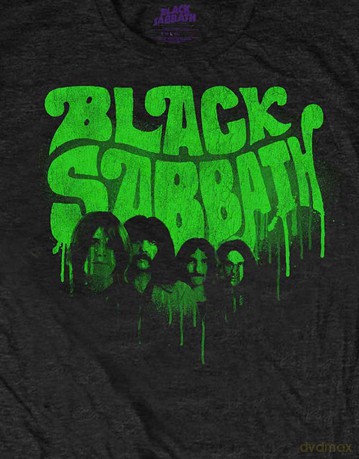 Black Sabbath: Unisex T-Shirt: Graffiti (Black) (X-Large)