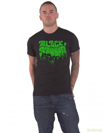Black Sabbath: Unisex T-Shirt: Graffiti (Black) (XX-Large)