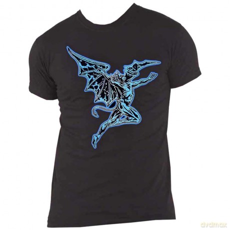 Black Sabbath: Unisex T-Shirt: Lightning Henry (Black) (Back Print) (Medium)