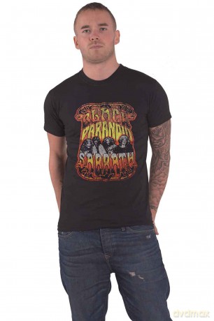 Black Sabbath: Unisex T-Shirt: Paranoid Psych (Black) (Small)