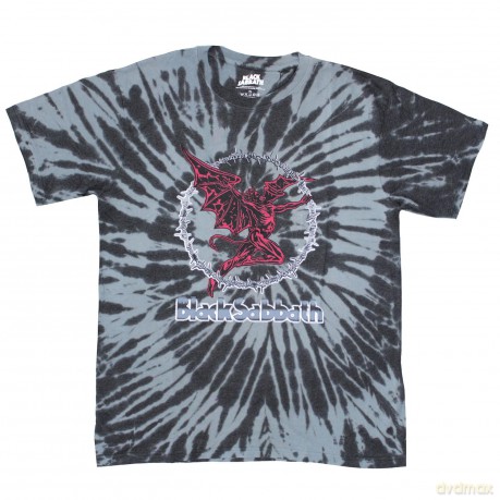 Black Sabbath: Unisex T-Shirt: Red Henry (Black) (Wash Collection) (Small)