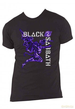 Black Sabbath: Unisex T-Shirt: Retro Henry (Black) (Large)
