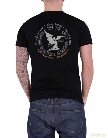 Black Sabbath: Unisex T-Shirt: The End Demon (Black) (Back Print) (Small)