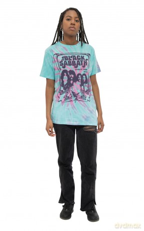Black Sabbath: Unisex T-Shirt: World Tour '78 (Green) (Wash Collection) (Small)