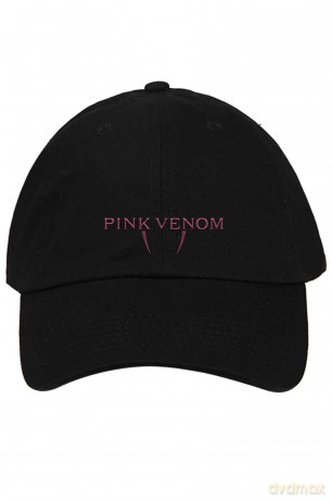 Blackpink: BlackPink Unisex Baseball Cap: Pink Venom (Black)