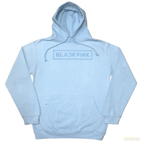 Blackpink: BlackPink Unisex Pullover Hoodie: Logo (Light Blue) (Large)