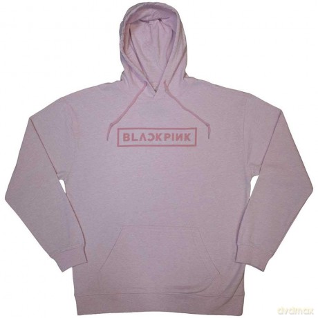 Blackpink: BlackPink Unisex Pullover Hoodie: Logo (Light Pink) (Large)