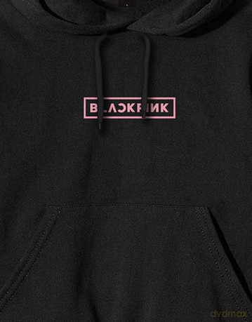 Blackpink: BlackPink Unisex Pullover Hoodie: The Album Tracklist (Black) (Back Print) (XX-Large)