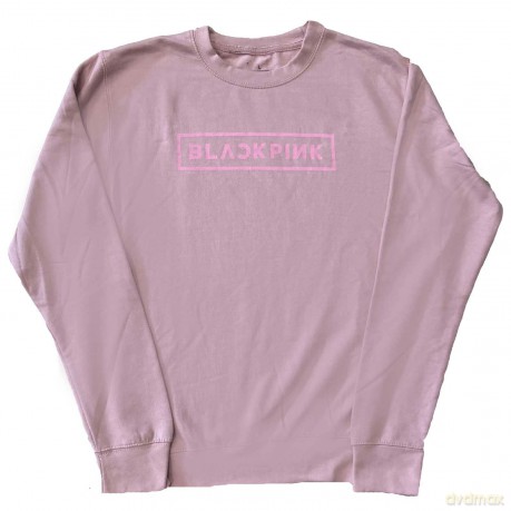 Blackpink: BlackPink Unisex Sweatshirt: Logo (Pink) (Medium)