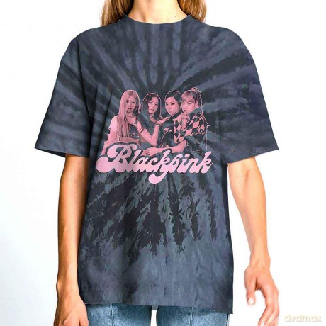 Blackpink: BlackPink Unisex T-Shirt: Photo (Black) (Wash Collection) (X-Large)