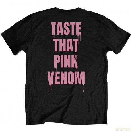 Blackpink: BlackPink Unisex T-Shirt: Taste That (Black) (Back Print) (Medium)