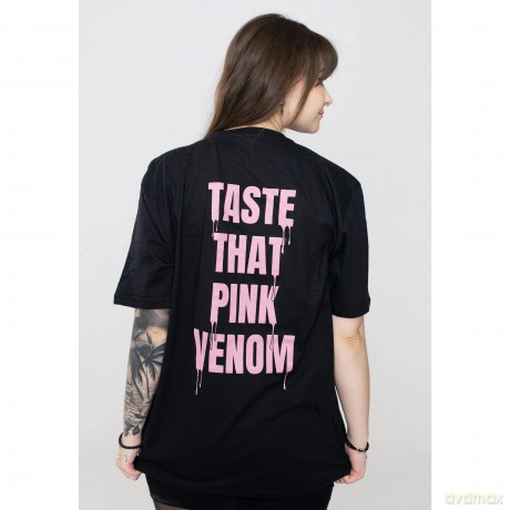Blackpink: BlackPink Unisex T-Shirt: Taste That (Black) (Back Print) (Small)