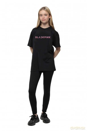 Blackpink: BlackPink Unisex T-Shirt: Taste That (Black) (Back Print) (X-Large)