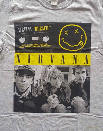 T-Shirt: Bleach Tape Photo
