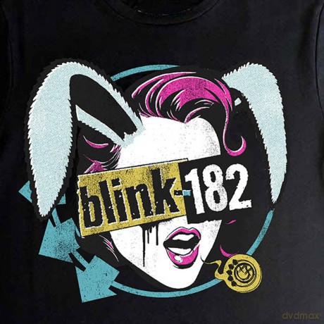 Blink-182: Ladies Crop Top: Blind Date (Black) (Medium)