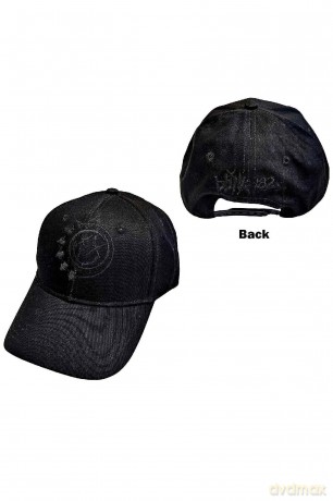 Blink-182: Unisex Baseball Cap: Black Six Arrow Smile (Black)