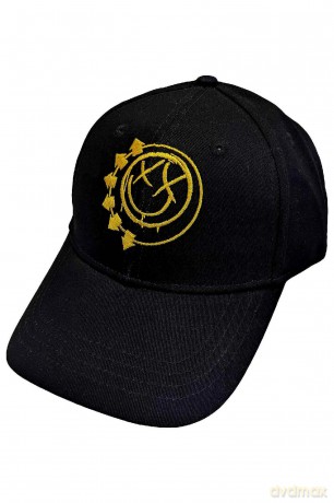 Blink-182: Unisex Baseball Cap: Yellow Six Arrow Smile (Black)